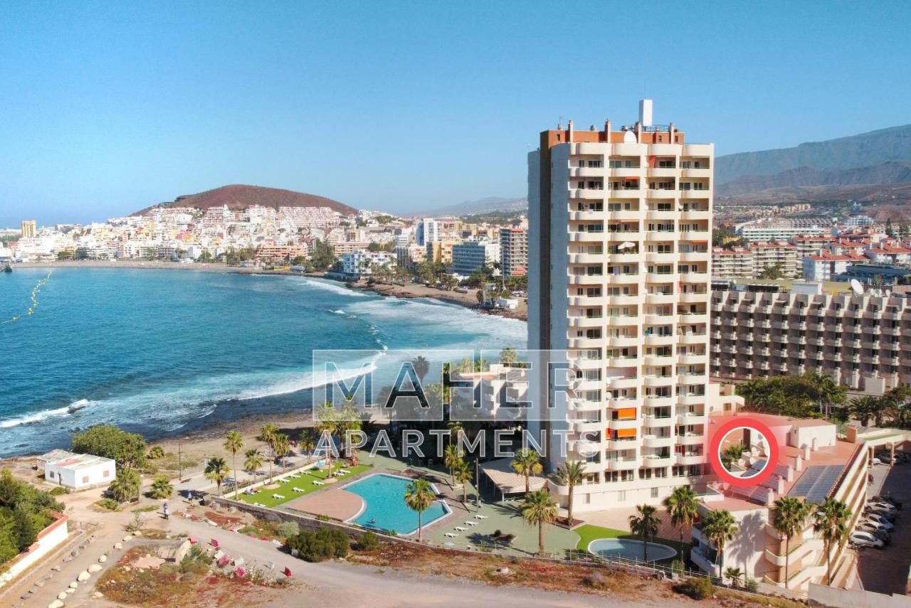 Cozy 1St Sea Line Apartment In The Quiet Area Los Cristianos  Exterior foto